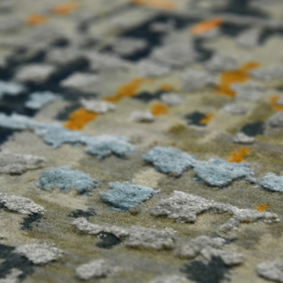 Serena Garland Area Rug, Orange, 9' x 12', Abstract