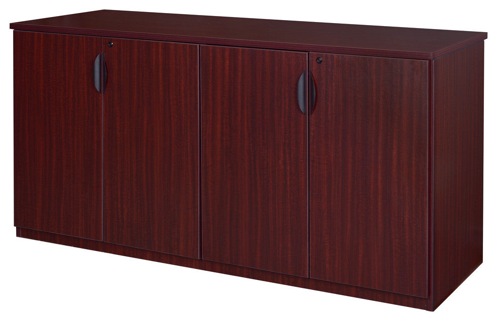 Legacy 72" Storage Cabinet Buffet, Mahogany
