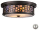 Elk Lighting 70027-2-LA Tiffany Flushes 2-Light Flush