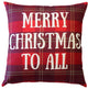 Pillow Decor - Merry Christmas Throw Pillow 19x19