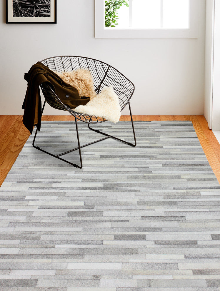 Bashian Tucker Area Rug, Gray, 4'x6'