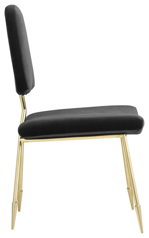 Ponder Dining Side Chair Set of 2, Black