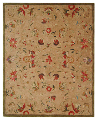 Safavieh Anatolia An525A Rug, Beige/Green, 8'0"x10'0"