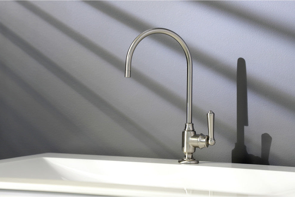 Kingston Brass Single-Handle Water Filtration Faucet, Brushed Nickel