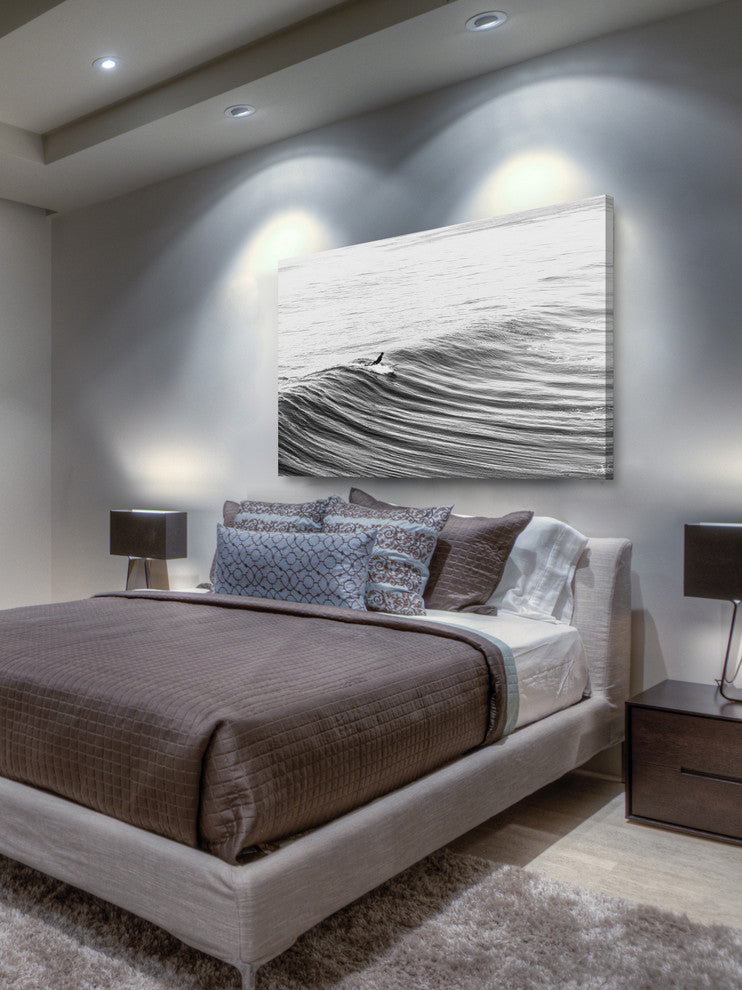 "Morning Glide" by Morgan Hartley Painting Print Wrapped Canvas, 45x30