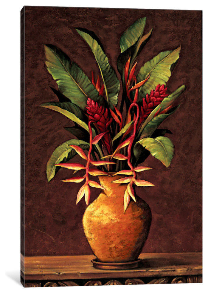 "Tropical Arrangement II" by Eduardo, Canvas Print, 40"x26"
