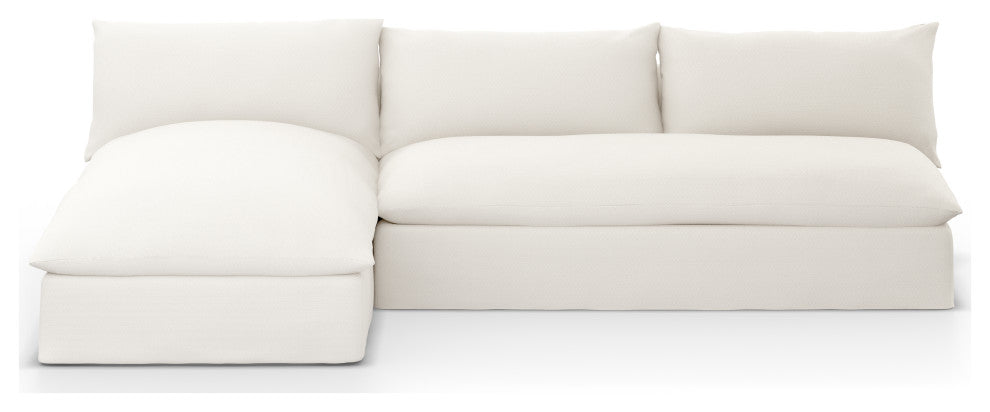 Grant Outdoor 2 Pc Sectional-Faye Cream