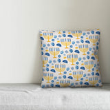 Hanukkah Pattern 18"x18" Throw Pillow Cover