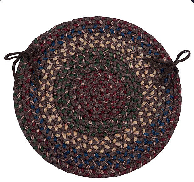 Colonial Mills Chair Pad Midnight Java Chair Pad