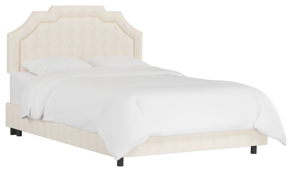 Queen Bed, Zuma White