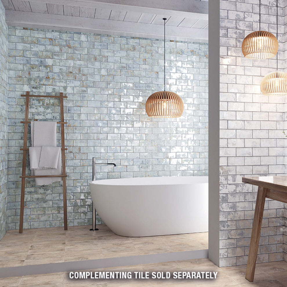 Biarritz Ceramic Wall Tile, Blue