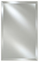 Broadway Framless Bevel Medicine Cabinets, 15"x25"