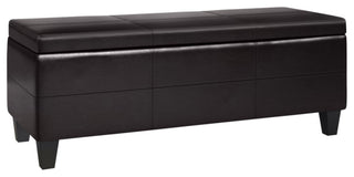 Afton Storage Ottoman Bench