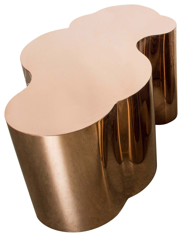 Kate Rose Gold Coffee Table