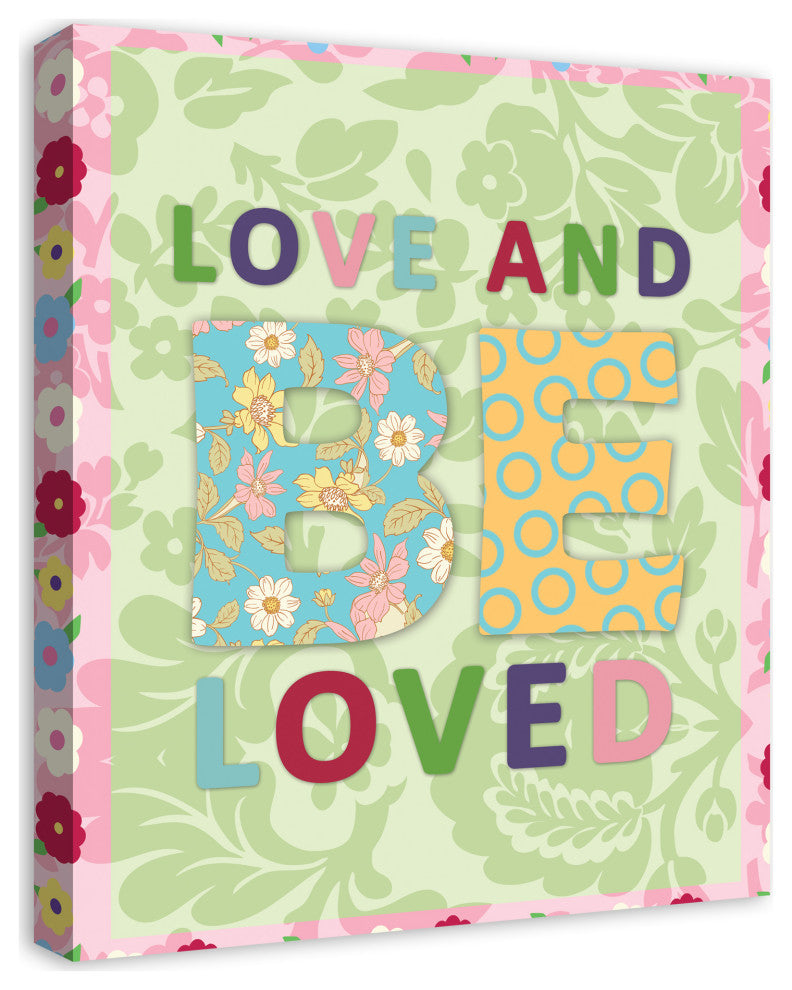 Love and Be Loved 20x24 Canvas Wall Art