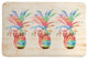 Laural Home Colorful Pineapple Memory Foam Rug
