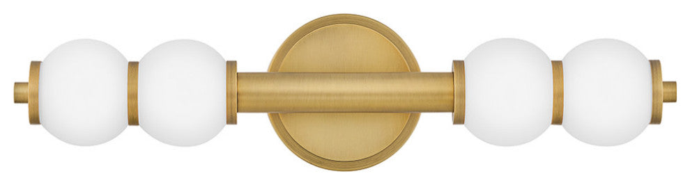 Hinkley Trigo Large Led Sconce, Lacquered Brass