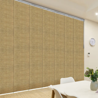 Daffodil 7-Panel Track Extendable Vertical Blinds 110-153"W