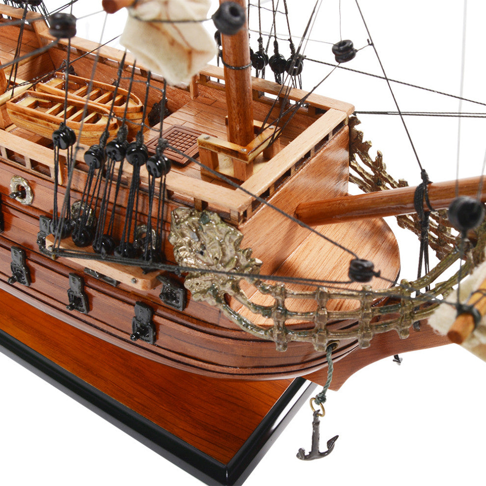 San Felipe Small With Display Case Museum-quality Fully Assembled Model Ship