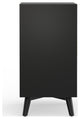 Flynn Small Bar Cabinet, Black