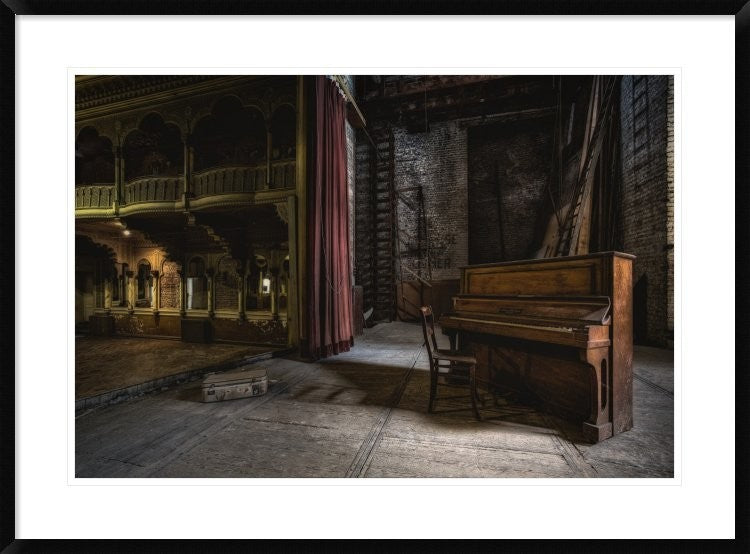 "Show, Interrupted" Framed Digital Print by Adrian Popan, 38"x28"