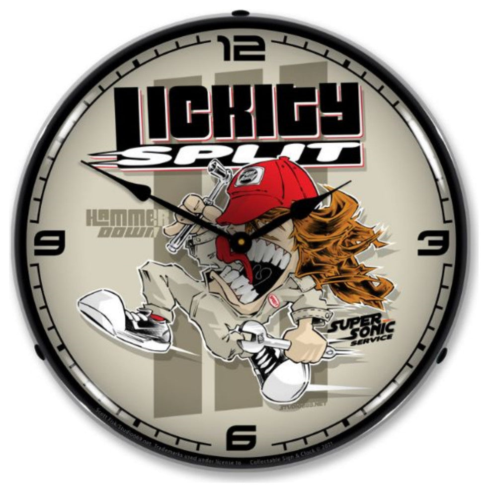 SF21011182 Lickity Split Clock