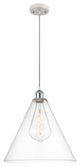 Innovations 516-1P-WPC-GBC-162-LED 1-Light Pendant, White, Polished Chrome