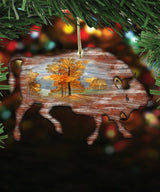 Buffalo Ornament, Set of 3