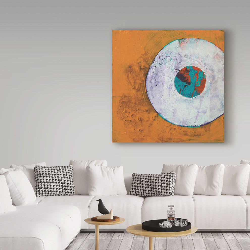 Nicole Dietz 'Abstract Eye' Canvas Art, 35"x35"