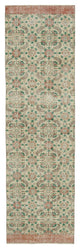 Rug N Carpet - Handmade Anatolian 3' 0" x 10' 5" Contemporary Kitchen Runner Rug