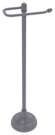 Carolina Freestanding Euro Style Toilet Paper Holder, Matte Gray
