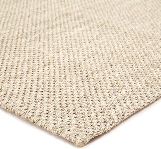 Jaipur Living Naples Natural Solid White/Taupe Area Rug, 2'x3'