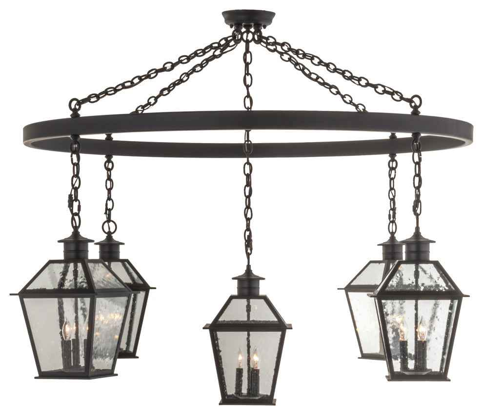 62W Coach 5 LT Chandelier
