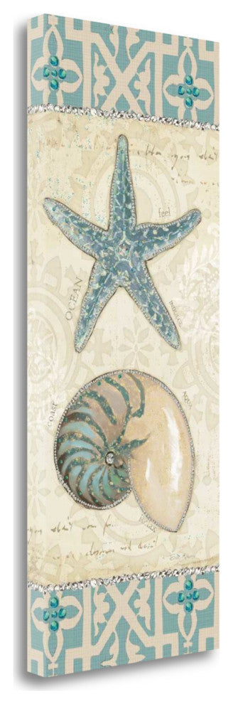 16" Beach Treasures Journal Giclee Print on Gallery Wrap Canvas Wall Art