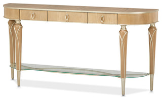 Villa Cherie Console Table - Caramel