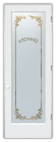 Laundry Door - Lenora Harrington Laundry - Primed - 32" x 80" - Knob on Left...