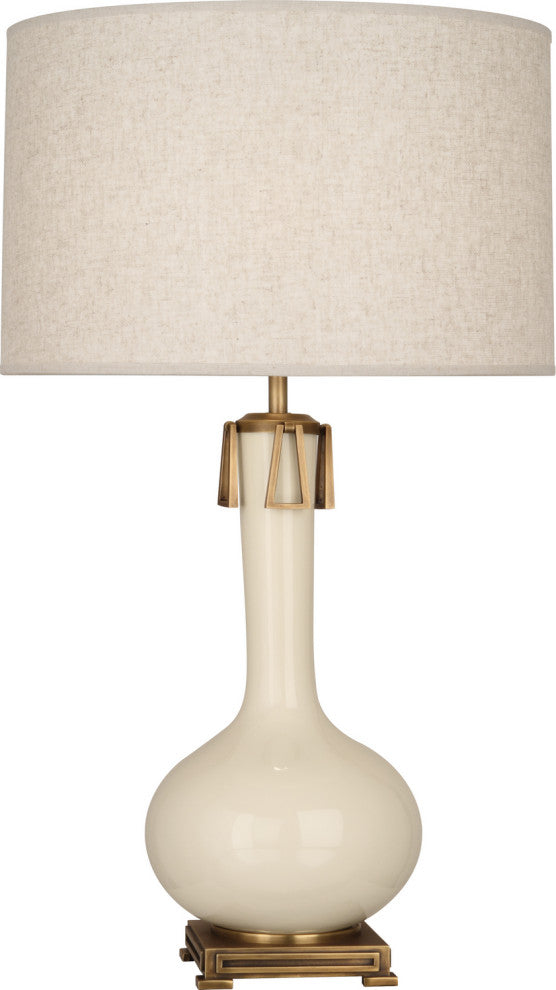 Robert Abbey RA-BN992 1-Light Table Lamp, Athena