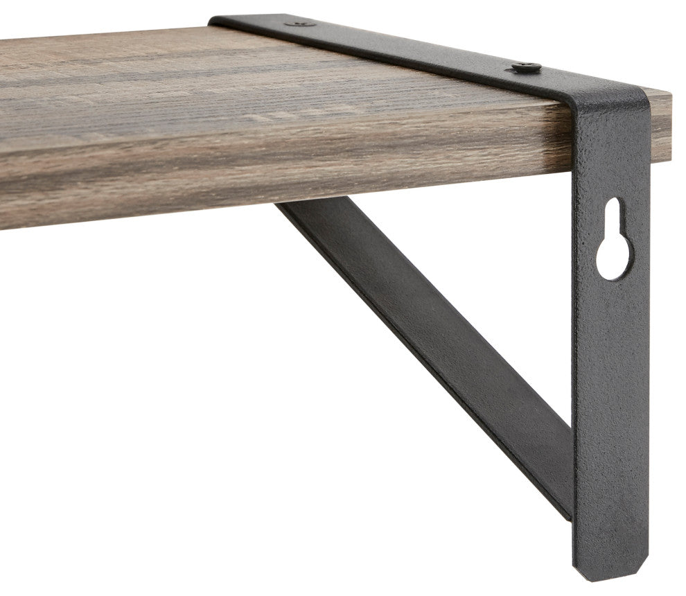Capri Set of 3 Shelves With Brackets