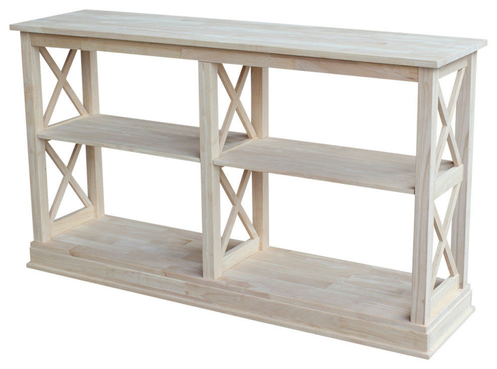 Hampton Sofa - Server Table Includes Shelves