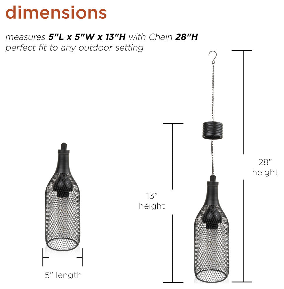 Alpine Hanger Solar Cage, 13"