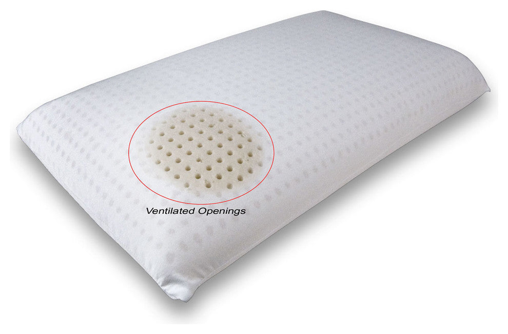 Queen Memory Foam Ice Silk Pillow