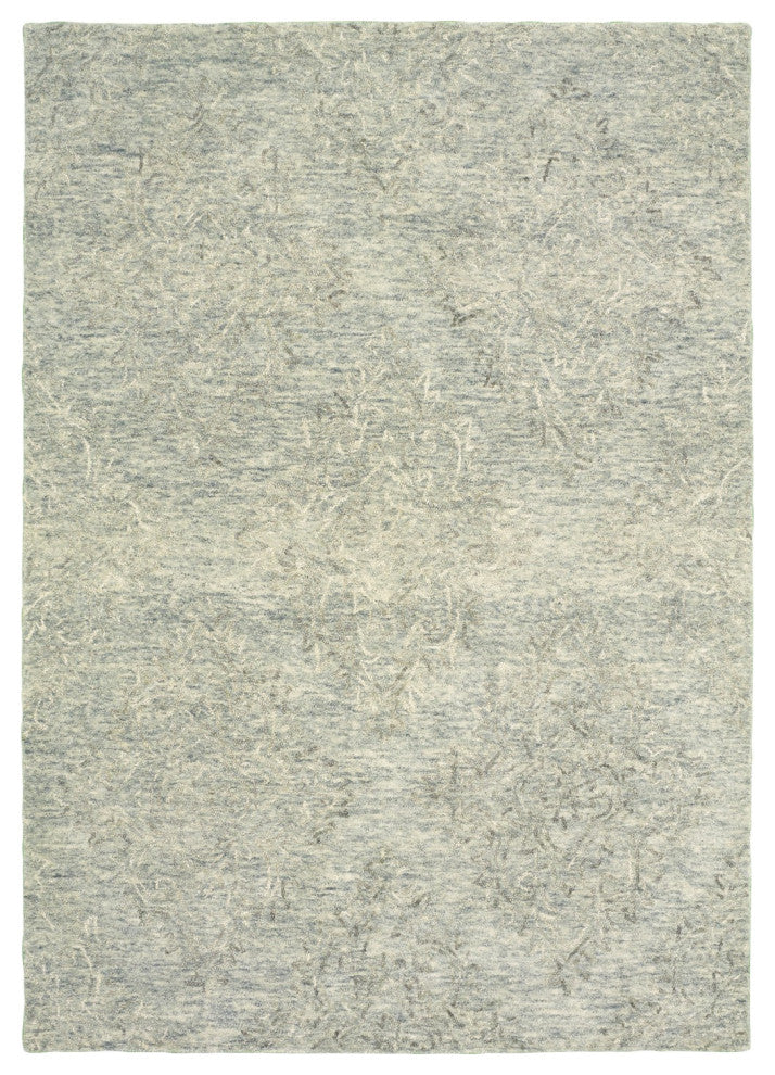 8" x 10" Sky Blue Floral Paradise Area Rug