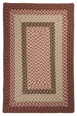 Tiburon TB79 Rusted Rose Indoor/Outdoor Area Rug, Rectangular 2'x10'