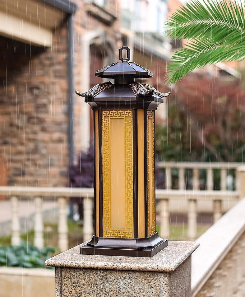 Luxury Outdoor Vintage Waterproof Lamp for Courtyard, Balcony