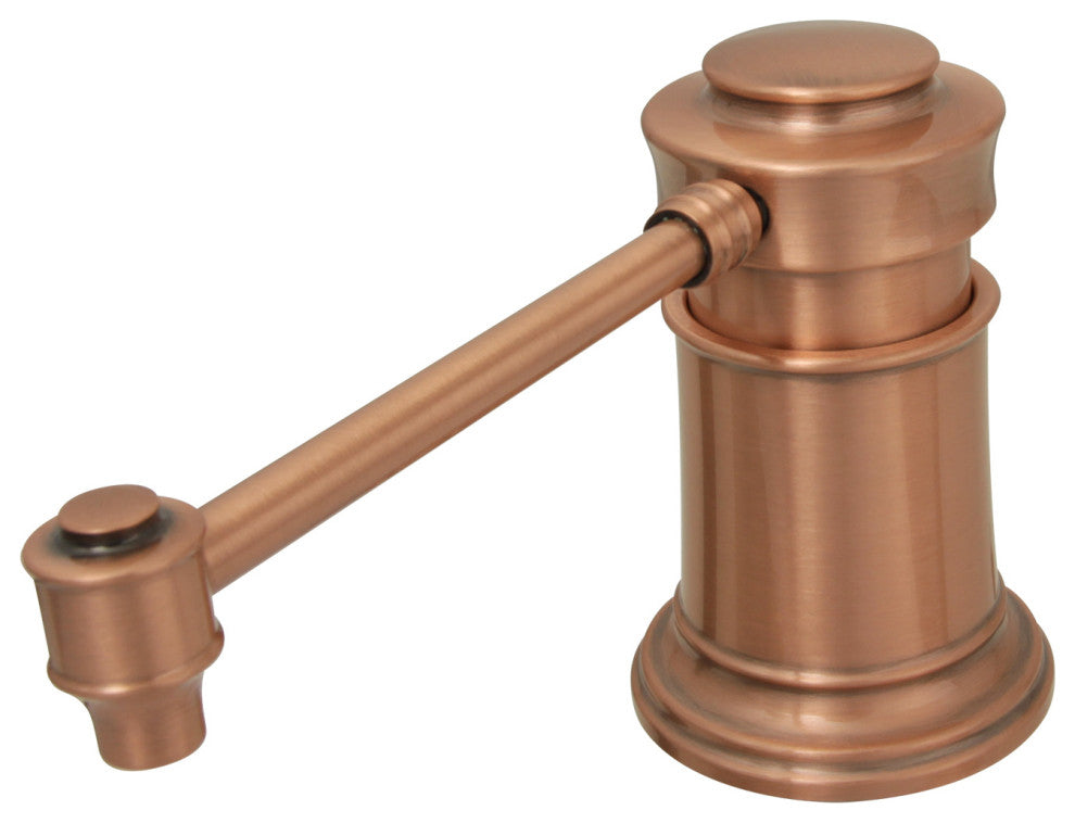 Built, Copper Soap Dispenser Refill from Top With 17oz Bottle, Copper