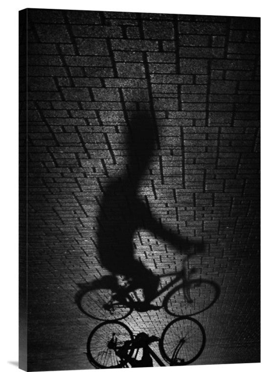 "Shadow Bike" Stretched Canvas Giclee by Antonio Grambone, 16"x24"