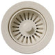 3 1/2" Basket Strainer For Deep Fireclay Application