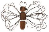 Wire Wing Butterfly Wall Art, Small