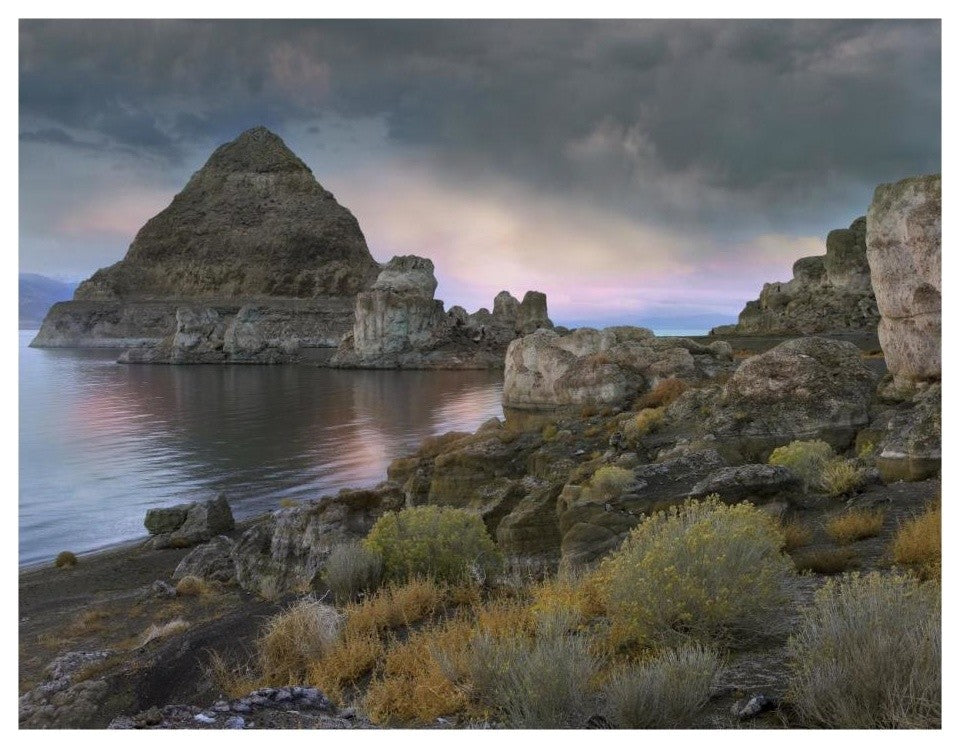 "Pyramid Lake, Nevada" Digital Paper Print by Tim Fitzharris, 26"x20"