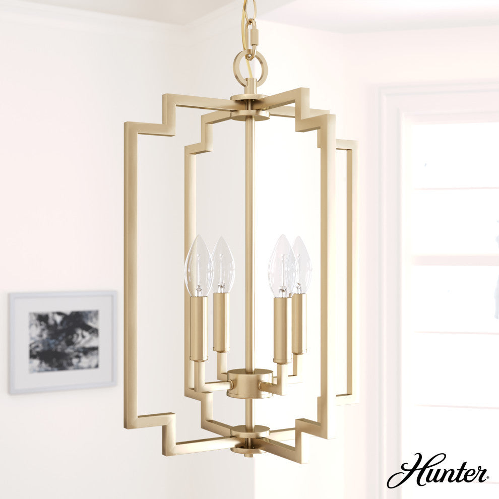 Zoanne Alturas Gold 4-Light Pendant